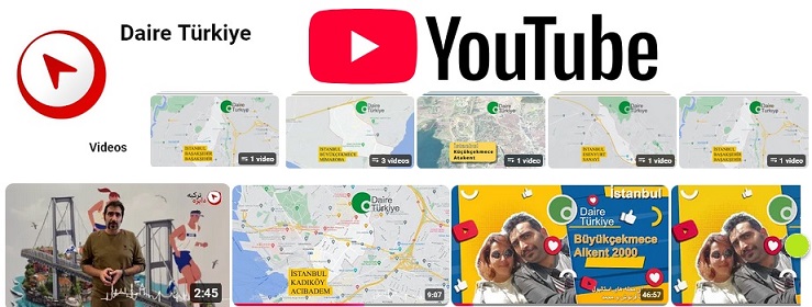ویدیوهای دایره ترکیه در یوتیوب
