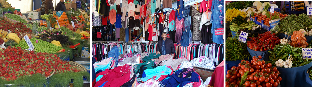 بازارچه‌های هفتگی استانبول + نام و نشانی