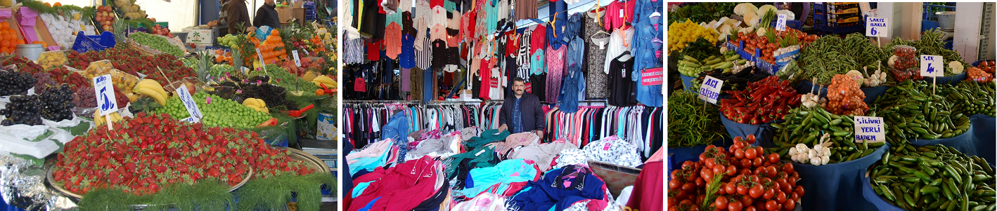 بازارچه های محلی شهر استانبول ترکیه
