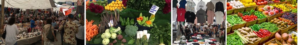 بازارچه های محلی یا بازار روز استانبول در ترکیه
