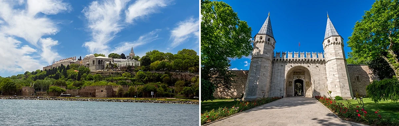 کاخ توپکاپی و حرمسرا Topkapi Palace and Harem.